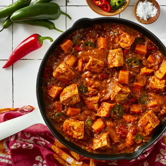 Chicken and Sweet Potato Vindaloo