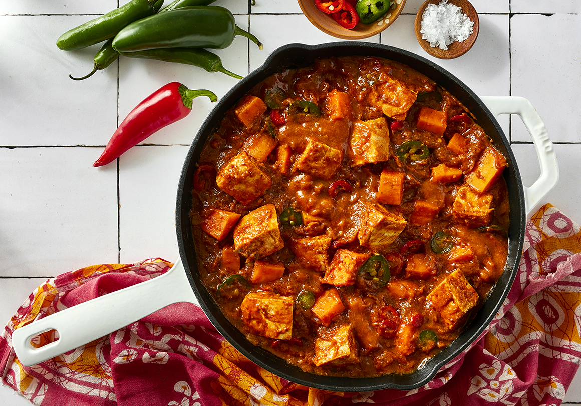 Chicken and Sweet Potato Vindaloo