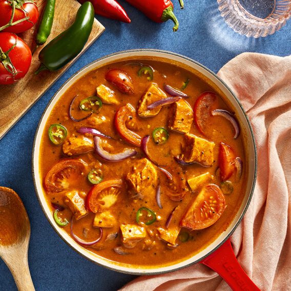 Goan Chicken Curry with Chunky Tomatoes