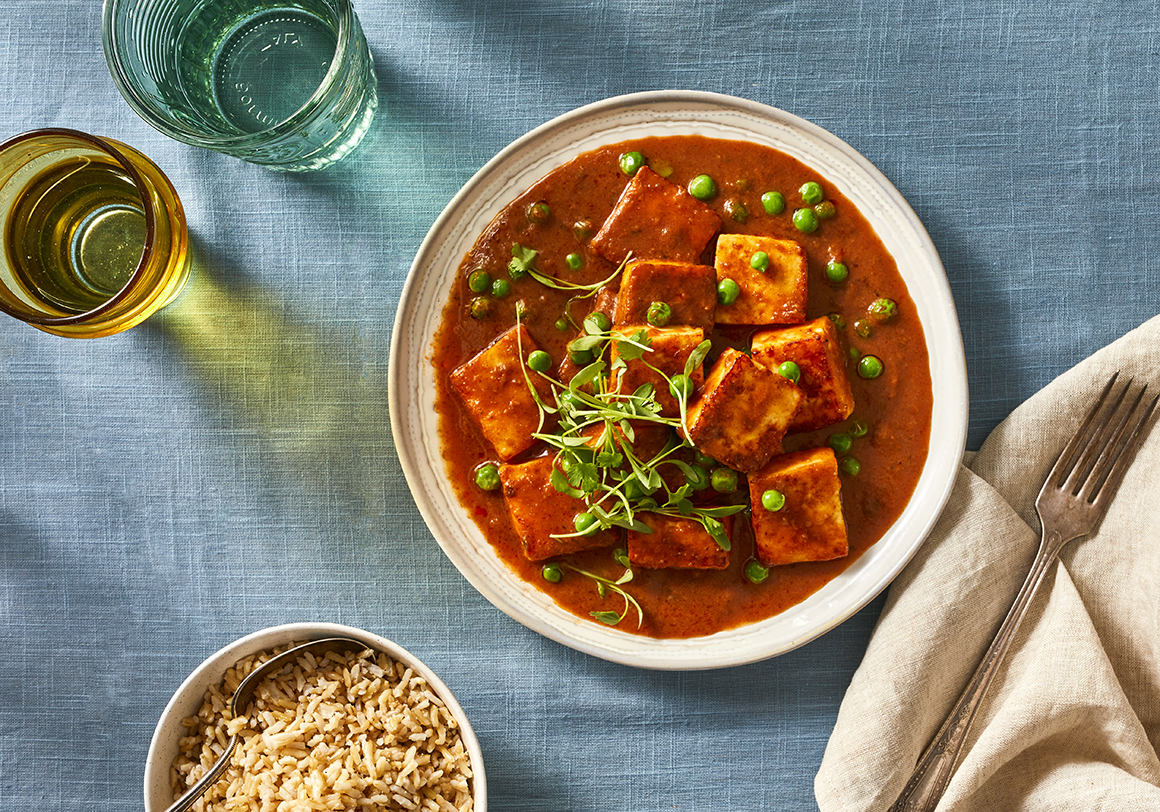 Tikka Masala Paneer and Peas  Less Peas