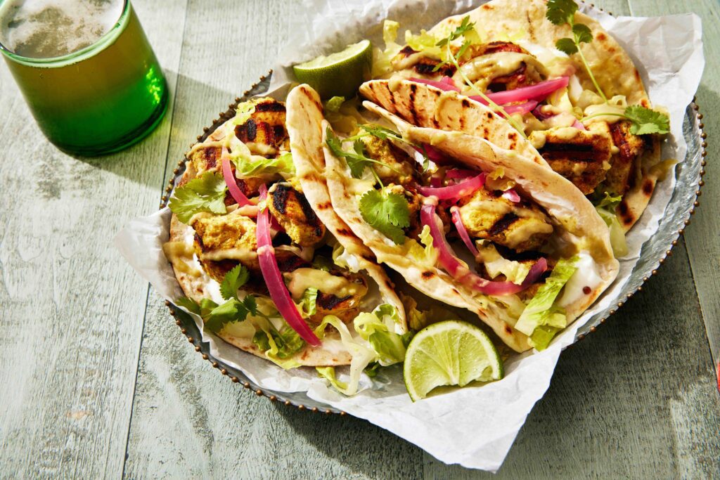 Chicken Tikka Tacos - Buy Chicken Tikka Tacos | Order Online | Maya Kaimal