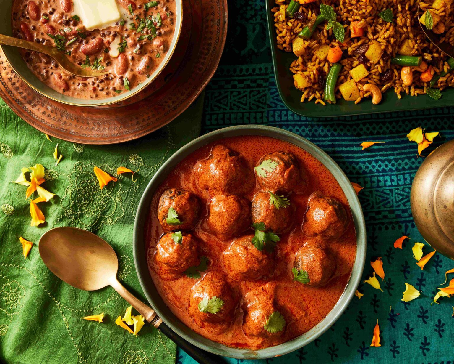 Spinach Koftas Maya Kaimal