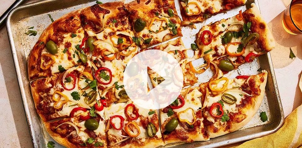 Kashmiri Veggie Pizza